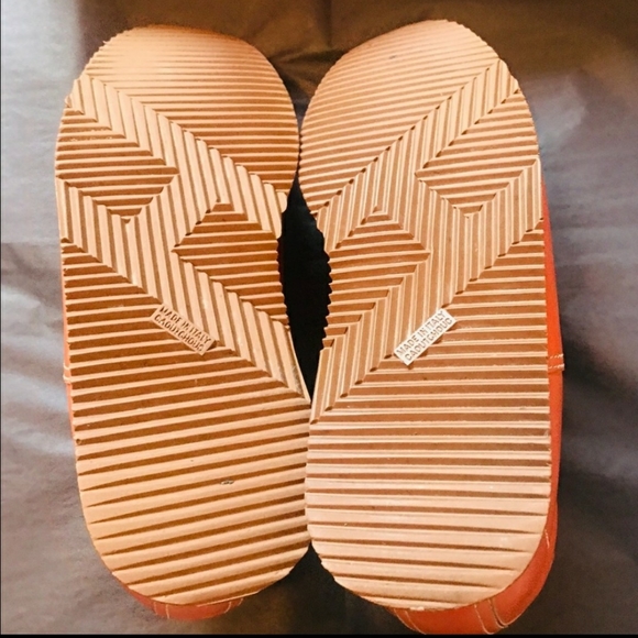 ***SOLD!!*** Hermès Brick Orange Leather Vintage Sneakers - Picture 7 of 10